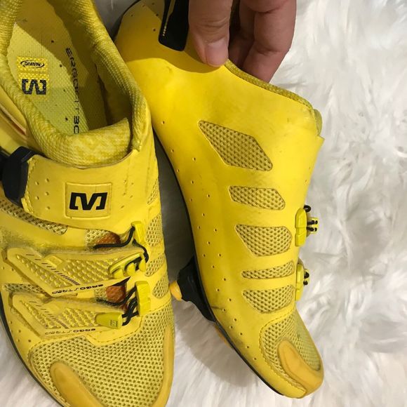 Mavic Fury MTB SPD Cycling Shoes | Yellow | EUR 391/3 / M 6.5/ UK 6 main image 7